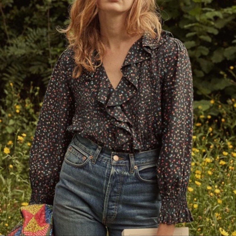 DÔEN Hardy Top | Night Songbird Paisley